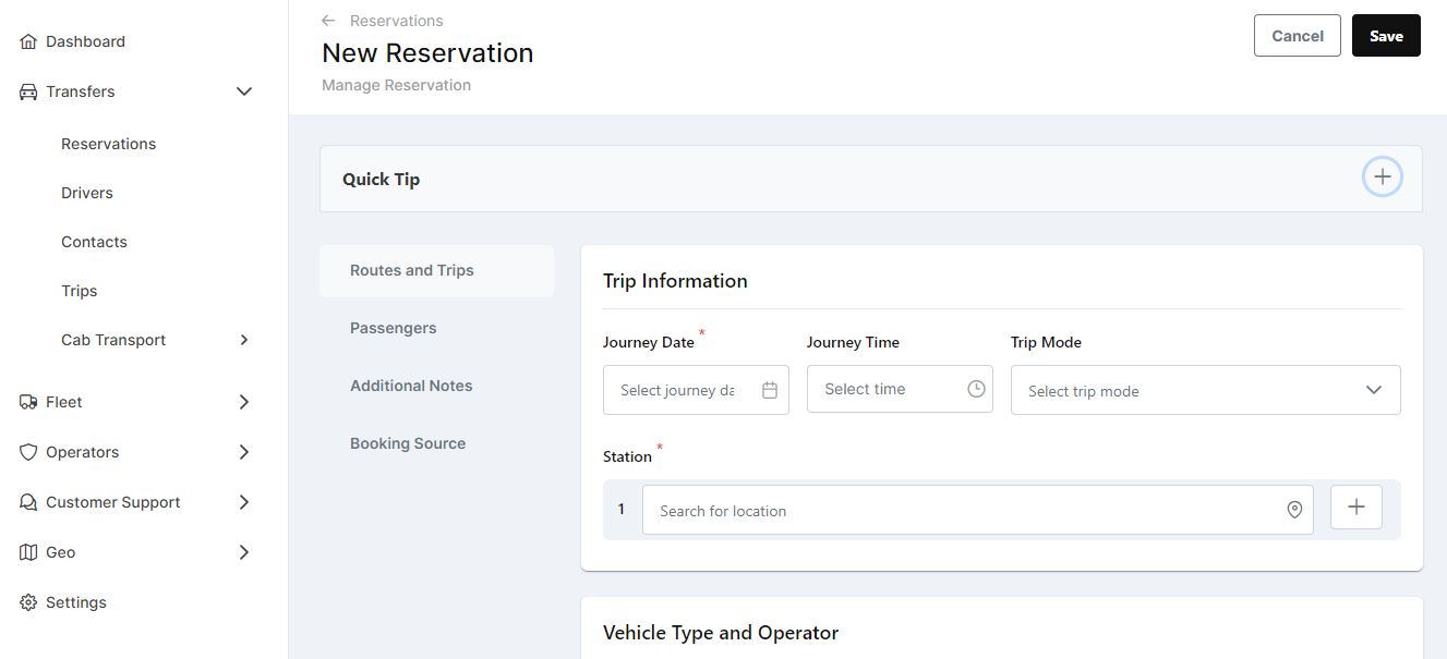 screenshot of AllRide Apps
